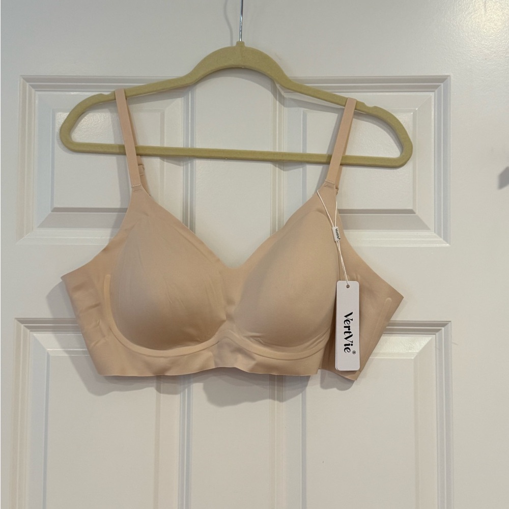 Verzhe Women's Nude Comfort Bra